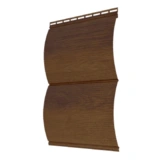 Сайдинг Блок-Хаус античный дуб 3D декоративное покрытие